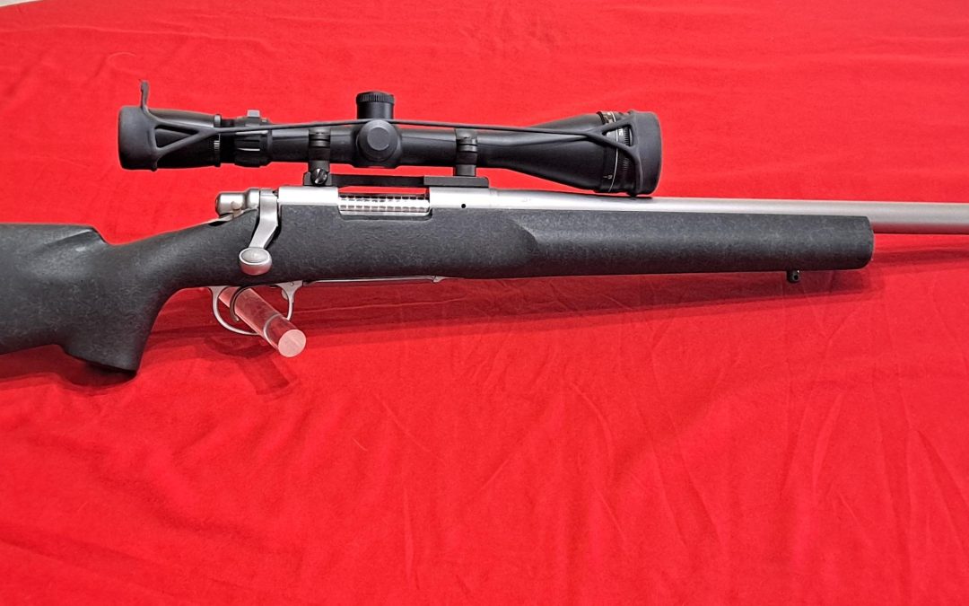 Remington model 700 stainless 308 cal $old