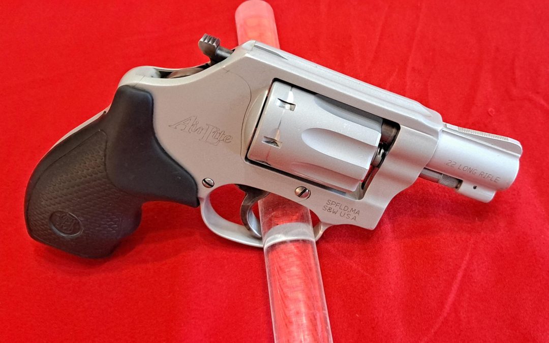 Smith & Wesson airlite 317-2 revolver in 22lr  $625.oo OBO