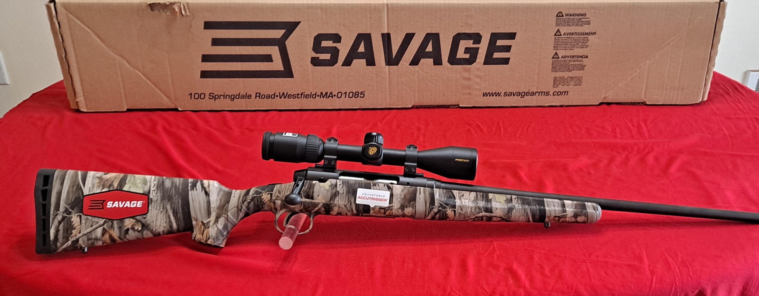 Savage axis ii in 7mm-08 with nikon scope $445.oo obo