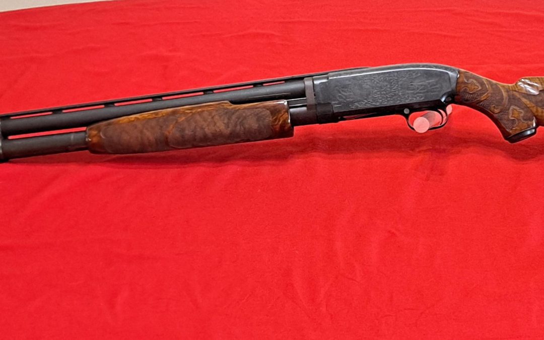 Winchester Model 12 Engraved 12ga Shotgun $old