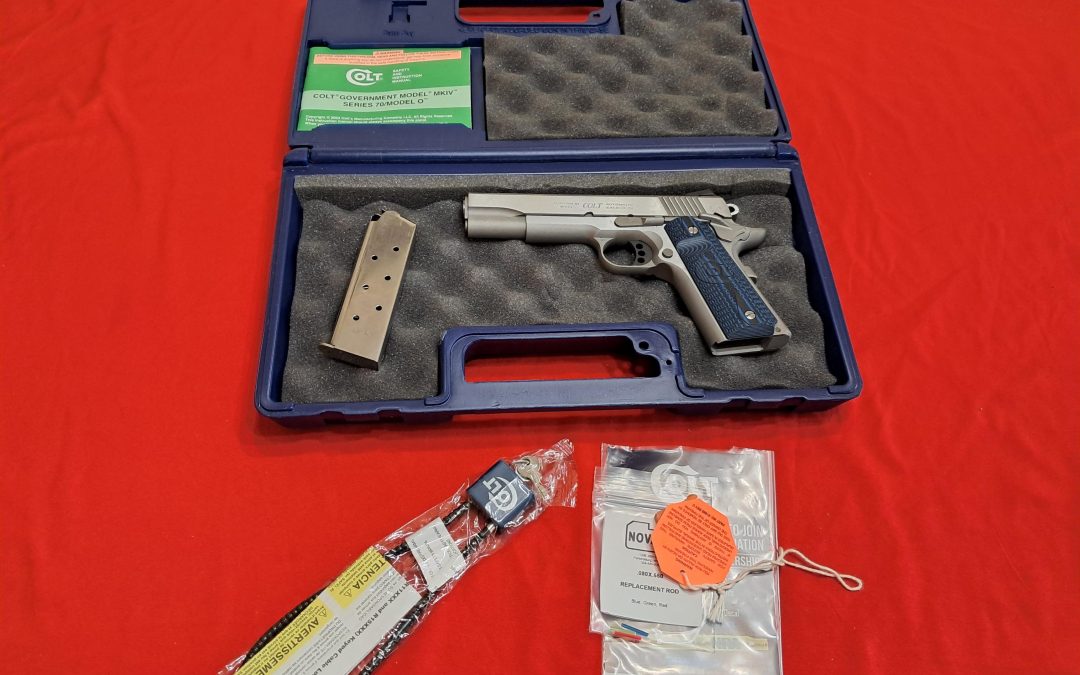 Colt Competition Series 70 Government Model 45acp $old