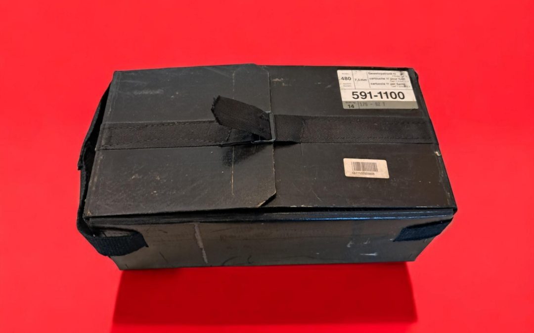 Swiss ammo 7.5 x 55 military surplus full box 480 rds  $960.oo