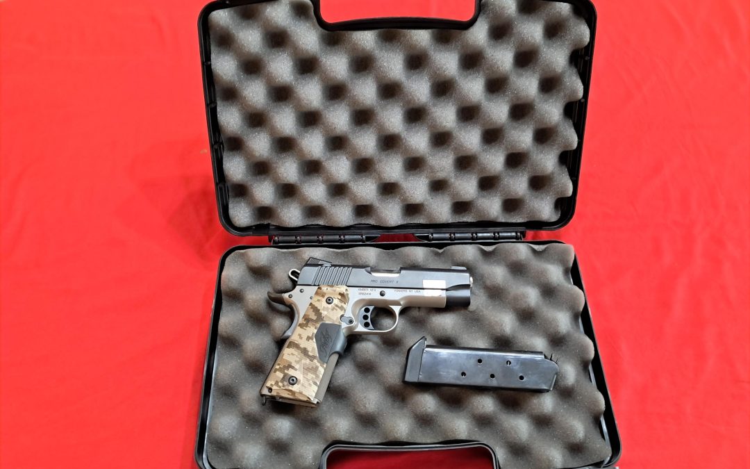 KIMBER PRO COVERT II with crimson trace grips $750.00 obo