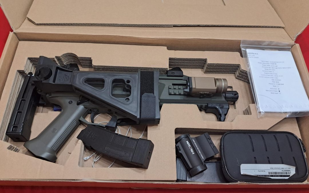 CZ Scorpion Evo 3 S Like new in box and extras $1100.obo