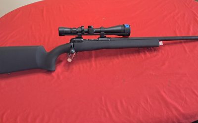 Savage Model 10 with scope in 308 with bull barrel $675.oo obo
