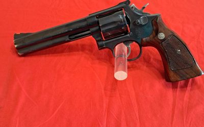 Smith & Wesson 586-3 357 mag revolver $old